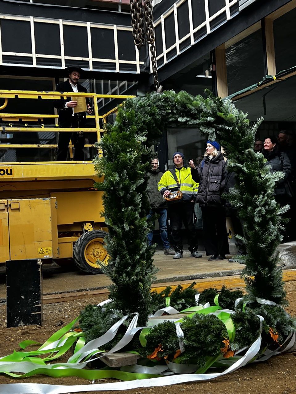 Richtfest Global Hub